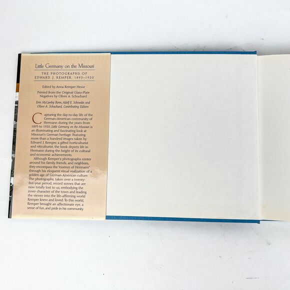 Little Germany on the Missouri Hardcover Book The Photographs Of Edward J Kemper - Picture 4 of 12